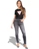 Guess SS CN ORIGINAL TEE Kadın Siyah T-shirt W1YI1BI3Z14-JBLK