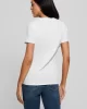 Guess Ss Scrıpt Lace Logo Easy Tee Kadın Beyaz T-Shirt W5RI08K9RM1-G011