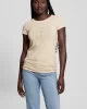 Guess SS TRIANGLE MAZE R3 Kadın Krem T-shirt W4BI41KA0Q1-G1W7
