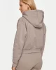 Guess STACIE HOODED SWEATS Kadın Krem Sweatshirt V4BQ00KC5O0-WTDG