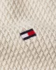 Tommy Hilfiger Erkek Balıkçı Yaka Krem Kazak