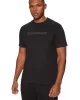Calvin Klein Erkek Şerit Logolu Regular Fit Siyah T-shirt