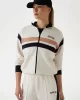 Guess Suzanne Full Zıp Sweatshırt Kadın Bej Eşofman Üstü V5RQ00KCO72-G6F4