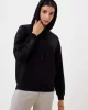 Guess Brenda Hooded Sweatshırt Kadın Siyah Sweatshirt V2YQ18K7UW2-JBLK