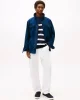 Tommy Hillfiger Erkek Lacivert Logolu Sneaker