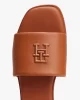 Tommy Hilfiger TH LOGO HARDWARE LEATHER MULE Kadın  Terlik FW0FW08806GPA