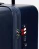 Tommy Hilfiger Logolu Unisex Lacivert Sert Kabuk Valiz
