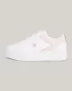 Tommy Hilfiger TH PLATFORM COURT SNEAKER Kadın Beyaz Sneaker FW0FW079100LB