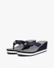 Tommy Hilfiger TH STRIPES WEDGE BEACH SANDAL Kadın  Terlik FW0FW08521DW6
