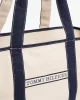 Tommy Hilfiger Kadın Tuval Plaj Tote Çantası