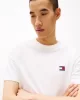 Tommy Jeans TJM REG BADGE TEE EXT Erkek BEYAZ T-shirt DM0DM20322YBL