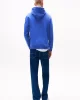 Tommy Jeans TJM REG DNA FLAG TWIST HOOD EXT Erkek MAVİ Sweatshirt DM0DM21100C6E