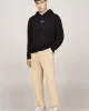 Tommy Jeans Erkek Altın İmza Logolu Kapüşonlu Sweatshirt