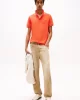 Tommy Jeans TJM SLIM PLACKET POLO EXT Erkek TURUNCU T-shirt DM0DM20676SN6