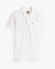 Tommy Jeans TJM SLIM PLACKET POLO EXT Erkek BEYAZ T-shirt DM0DM20676YBL