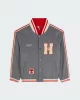 Tommy  Hilfiger  Erkek   Gri Bomber Ceket