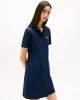 Tommy Jeans TJW BADGE PIQUE POLO DRESS Kadın  Elbise DW0DW20302C1G