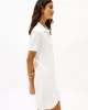 Tommy Jeans TJW BADGE PIQUE POLO DRESS Kadın  Elbise DW0DW20302YBL
