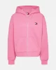 Tommy Jeans TJW BOXY BADGE ZIP EXT Kadın pembe Ceket DW0DW19412TVW