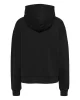 Tommy Jeans TJW BOXY BADGE ZIP EXT Kadın siyah Ceket DW0DW19412BDS