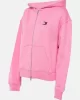 Tommy Jeans TJW BOXY BADGE ZIP EXT Kadın pembe Ceket DW0DW19412TVW