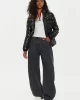 Tommy Jeans TJW BRANDED BELT DOWN JACKET Kadın SİYAH Mont DW0DW18826BDS