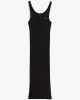 Tommy Jeans TJW BUTTON TANK DRESS Kadın siyah Elbise DW0DW19477BDS