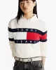 Tommy Jeans TJW CENTER FLAG SWEATER EXT Kadın  Kazak DW0DW19335YBH