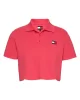 Tommy Jeans TJW CRP BADGE SS POLO Kadın  T-shirt DW0DW21363XI2