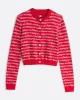 Tommy Jeans TJW CRP SCRIPT AOP CARDIGAN Kadın  Hırka DW0DW193400KS
