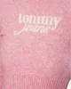Tommy Jeans TJW CRP SCRIPT SWEATER EXT Kadın pembe Kazak DW0DW19895TOT