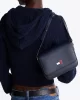 Tommy Hilfiger TJW ESS MUST FLAP CROSSOVER Kadın lacivert Çapraz Çanta AW0AW16968C1G