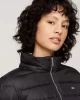 Tommy Jeans TJW ESSENTIAL HOODED DOWN COAT Kadın SİYAH Mont DW0DW18864BDS