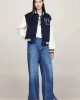 Tommy Jeans TJW LETTERMAN JACKET Kadın MAVİ Ceket DW0DW18845C1G