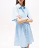Tommy Jeans TJW MINI STRIPE SHIRT DRESS Kadın  Elbise DW0DW206170A9