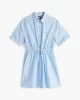 Tommy Jeans TJW MINI STRIPE SHIRT DRESS Kadın  Elbise DW0DW206170A9
