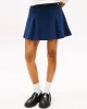 Tommy Jeans TJW PIQUE BADGE F&F SKIRT EXT Kadın  Etek DW0DW20268C1G