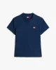 Tommy Jeans Erkek Lacivert  Badge Crew Yaka Tişört