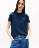 Tommy Jeans Erkek Lacivert  Badge Crew Yaka Tişört