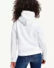 Tommy Hilfiger TJW REGULAR FLEECE HOODIE Kadın Beyaz Sweatshirt DW0DW09228YBR