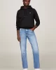 Tommy Hilfiger Kadın Siyah Kapüşonlu Sweatshirt