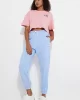 Tommy Hilfiger TJW RLX SCRIPT SWEATPANT Kadın Mavi Eşofman Altı DW0DW17771C3S