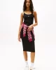 Tommy Jeans TJW SCRIPT STRAP MIDI DRESS EXT Kadın  Elbise DW0DW20330BDS