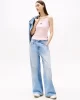 Tommy Jeans TJW SCRIPT STRAPPY TOP Kadın  Atlet DW0DW20241TH3