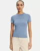 Tommy Jeans TJW SLIM TONAL LINEAR TEE EXT Kadın  T-shirt DW0DW20315DY6