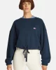 Tommy Jeans TJW TIE DETAIL BADGE CREW EXT Kadın  Eşofman Üstü DW0DW21344C1G