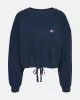 Tommy Jeans TJW TIE DETAIL BADGE CREW EXT Kadın  Eşofman Üstü DW0DW21344C1G