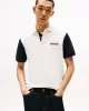 Tommy Hilfiger ARCHIVE COLORBLOCK POLO Erkek Beyaz T-shirt MW0MW405910FA