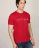 Tommy Hilfiger BIG HILFIGER TEE Erkek kırmızı T-shirt MW0MW37448XLD
