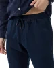 Tommy Hilfiger CHINO HARLEM PO DRWS CO LINEN Erkek Lacivert Pantolon MW0MW34533C5J